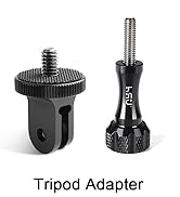 gopro Aluminum 1/4 inch 20 Camera Mount with Aluminum Thumbscrew