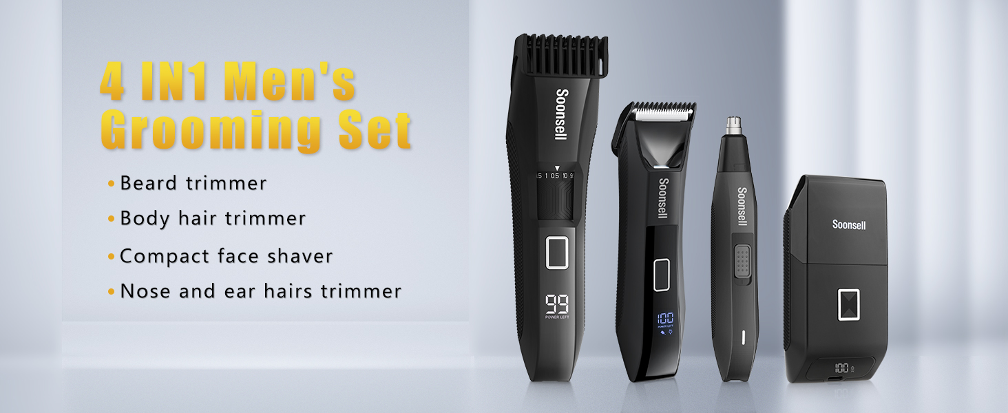 manscape beard trimmer for men