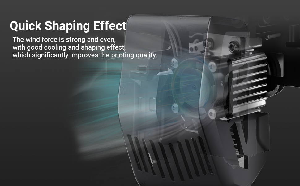 ELVES Ender 3 V3 SE Extruder Fans