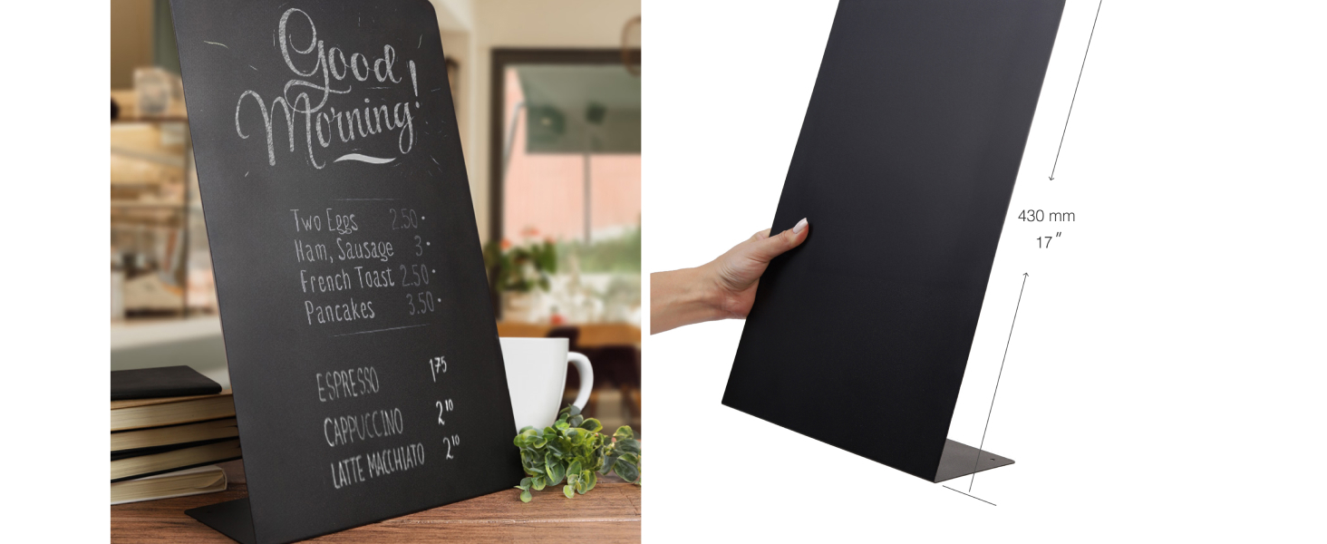 board small chalkboard signs with stand large chalkboard dinner menu board for kitchen sign 
