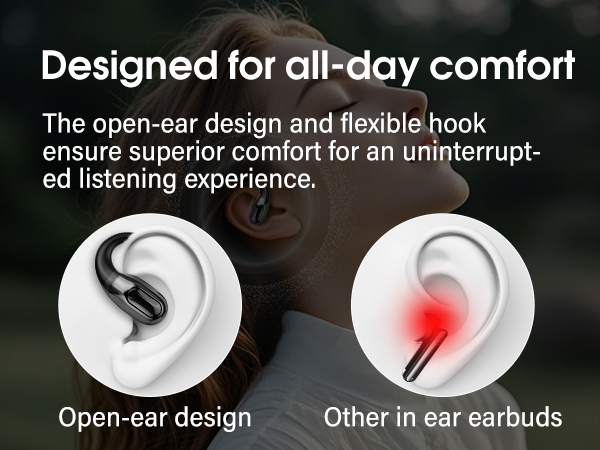 open ear earbuds