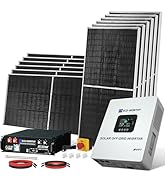 ECO-WORTHY 5KW Off Grid Solar System Complete Kit 12PCS 195W Mono Solar Panel (2340W) +1 * 48V 5K...