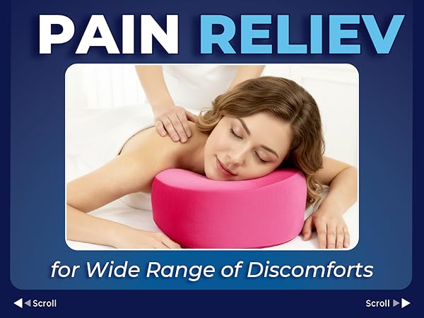 pillow for spa, salon, chiropractor and home massage therapy sessions Massage tools accessory face