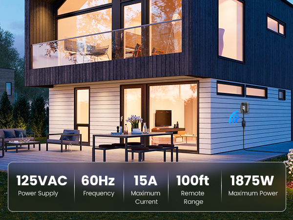 Outdoor Remote Control Outlet