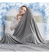 CHOSHOME Cooling Throw Blanket, Double Sided Cooling Blanket for Hot Sleepers, Arc-Chill Q-Max>0....