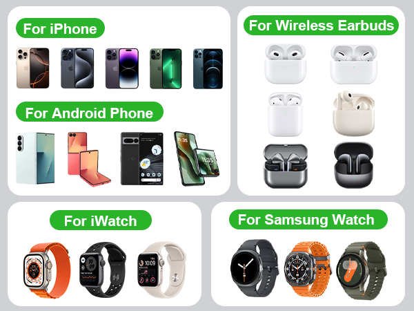 7 in 1 wireless charging station