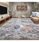 Tepook Fluffy Large Rugs for Living Room, 8x10 Area Rugs for Bedroom, Modern Shag Fuzzy Carpets f...