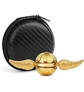 Golden Magic Orb Fidget Spinner for Kids &amp; Adults, Cool Metal Magic Ball Toy for Stress Relief, D...