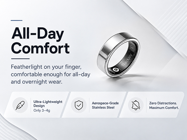 light weight smart ring