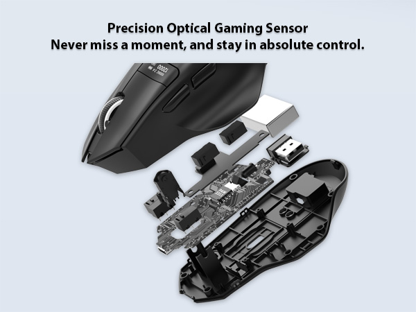 ergonomic wireless mouse rechargeable wireless mouse