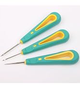 3 Pcs Green Round Hole Cone Hand Drills Punch Needle Candles Wick Tools for DIY Silicone Mould Ma...
