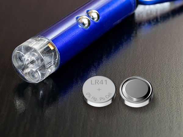 Power for small lasers and flashlights