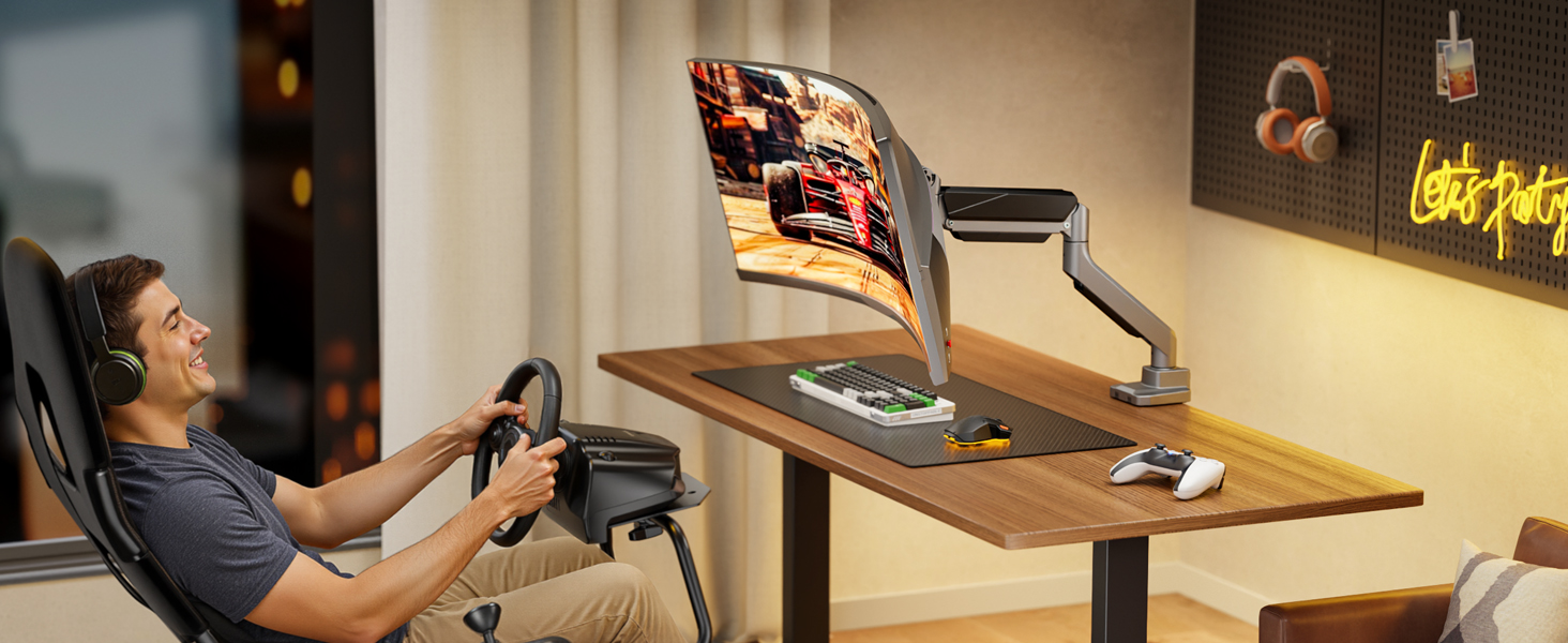 gaming monitor curved