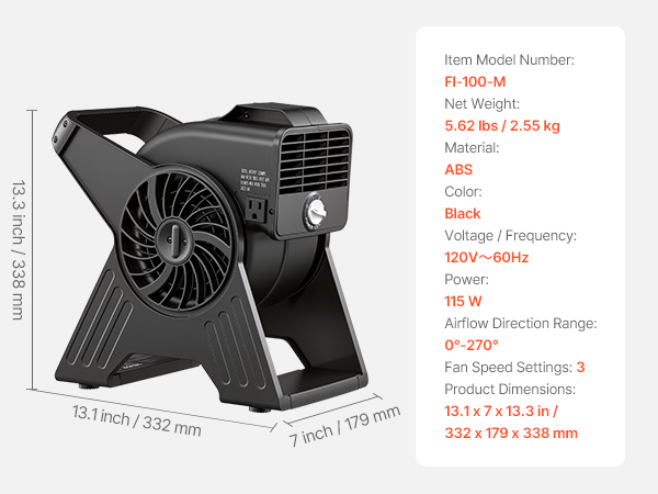 air mover blower fan