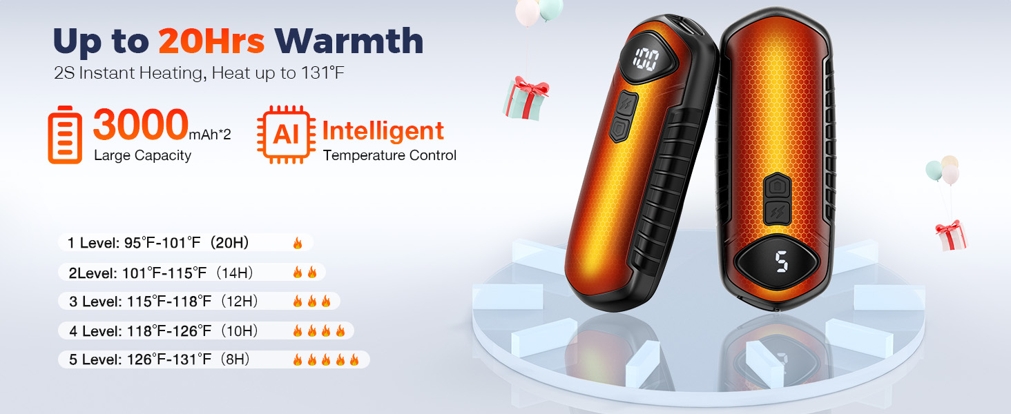 rechargeable hand warmers