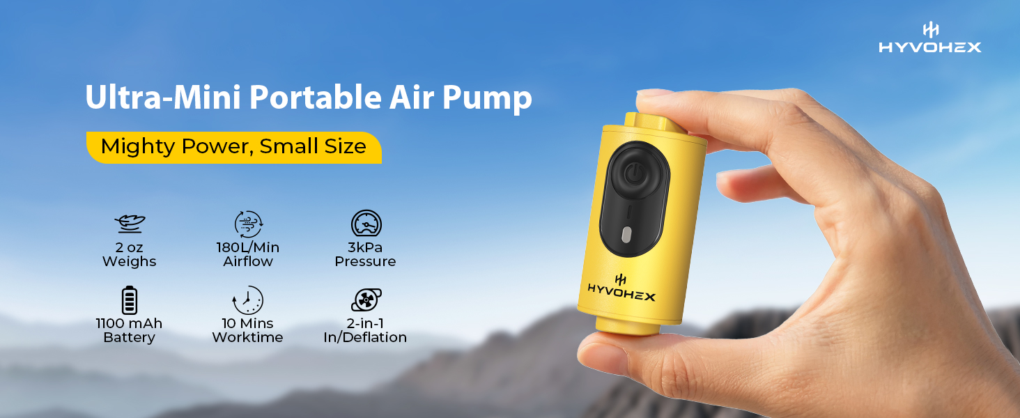 Air Pump for Inflatables