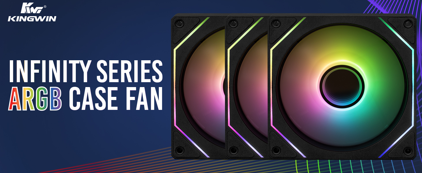 KWI-FAN01 Infinity Series ARGB Case Fan