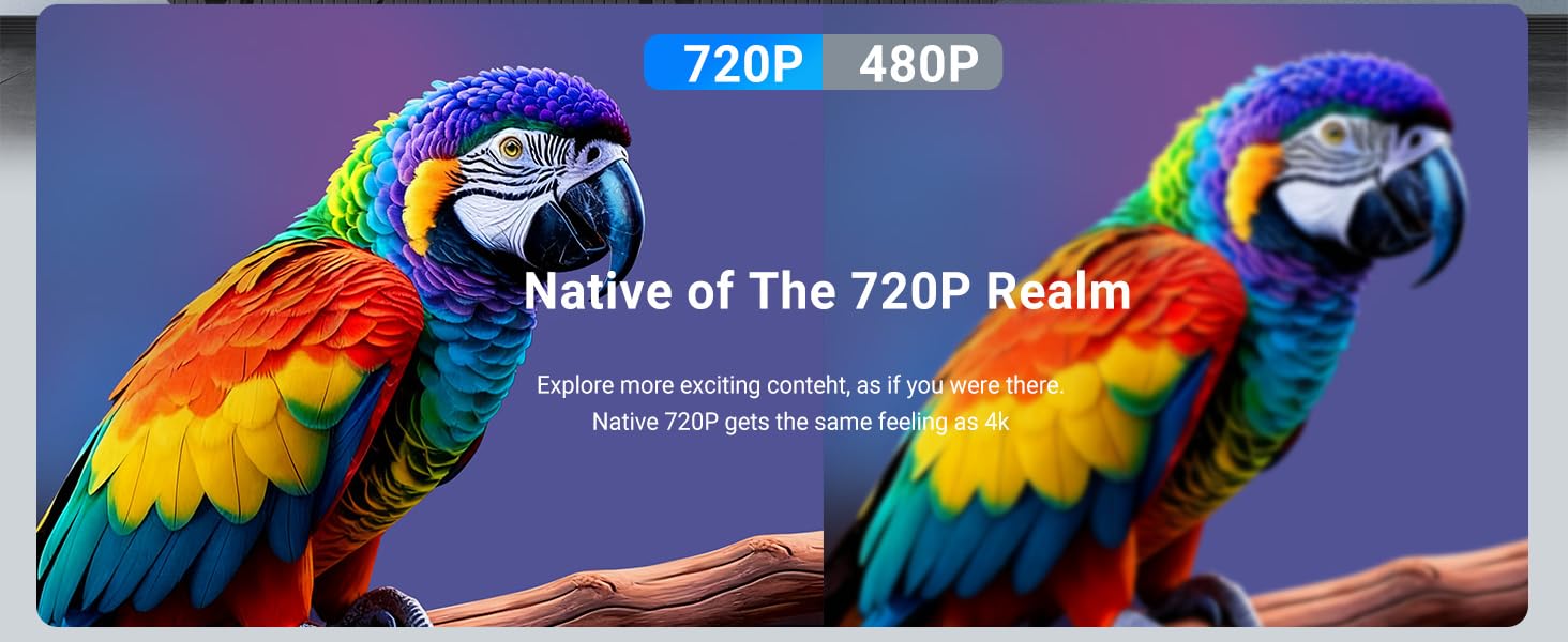 HD protable projector