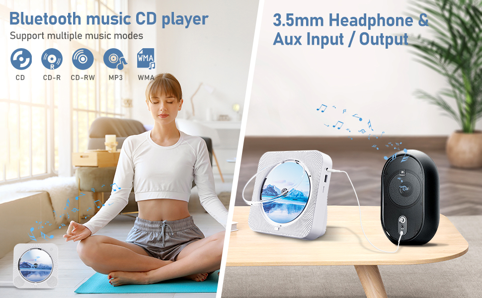 3.5mm AUX headphones jack