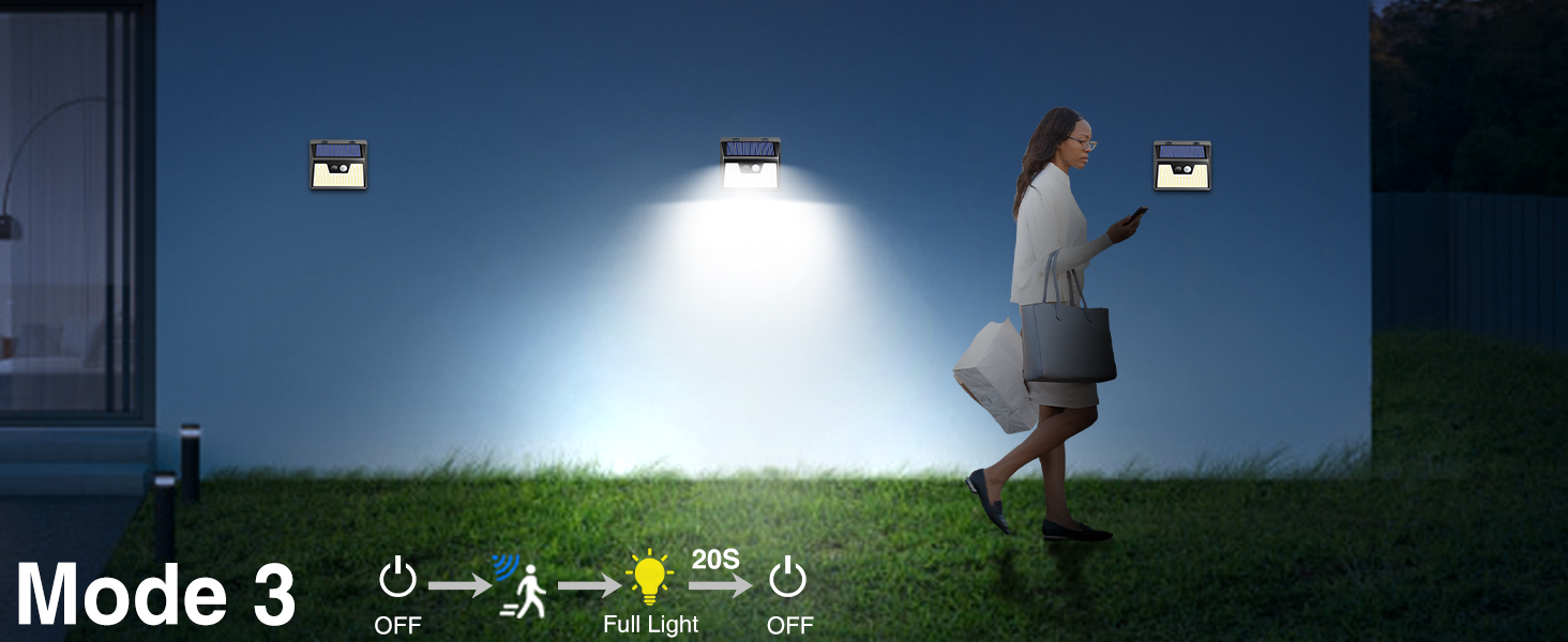 Solar security light