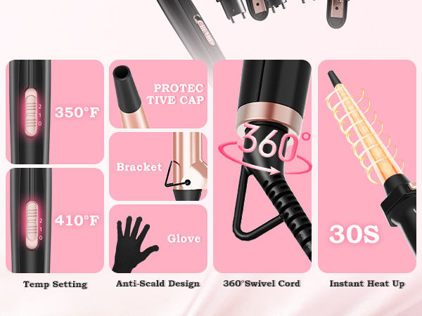 curling iron set hair straightener flat iron