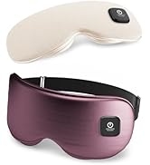 Heated Eye Mask - Cordless Eye Mask for Dry Eyes, Eye Relief, Improved Sleep, Washable Eye Heatin...