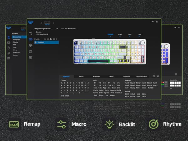 F99 PRO wireless gaming keyboard