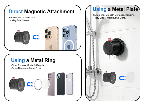 Magnetic Portable Bluetooth Speaker