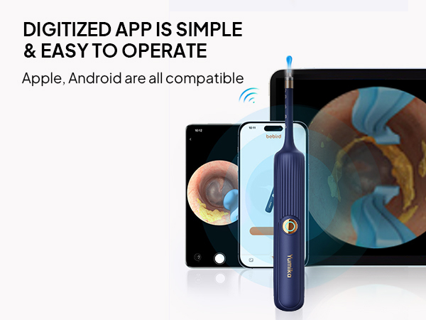 ear wax removal tool camera ear cleaner cleaning earwax remover kit