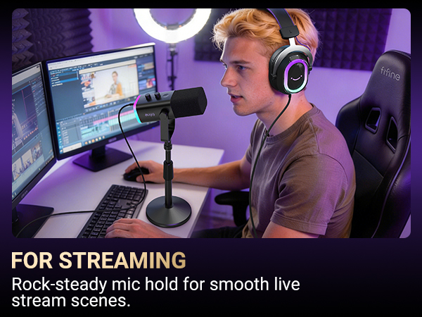 streaming mic stand