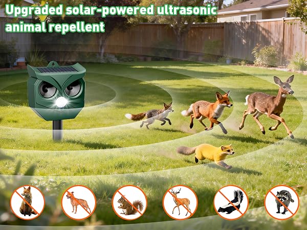 Ultrasonic Animal Repeller