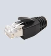 VCELINK Cat7 Cat6A RJ45 Pass Through Connectors Shielded 30-Pack, 3-Prong 50u Gold Plated Modular...