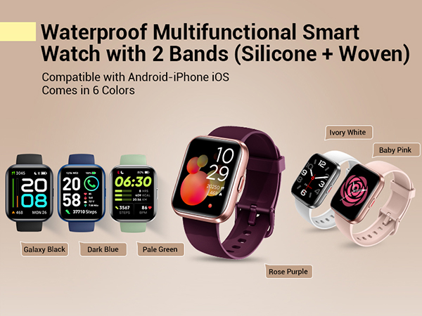 Smart watches for women Android and iPhone compatible smart watches for men