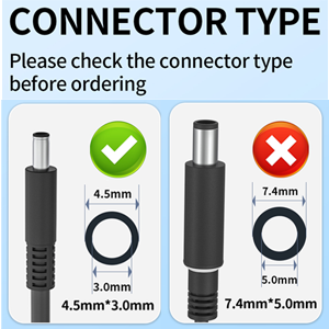  Connecter size: Barrel Connector (ref to the picture)