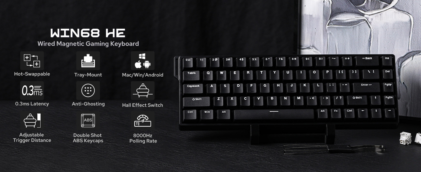 magnetic gaming keyboard