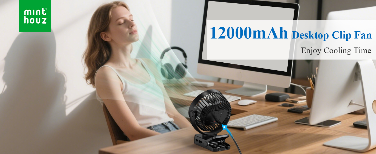 Clip fan by Minthouz