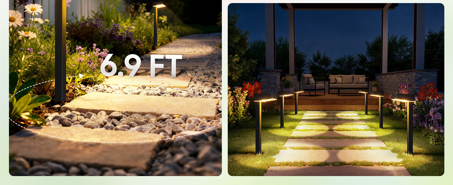 solar path lights
