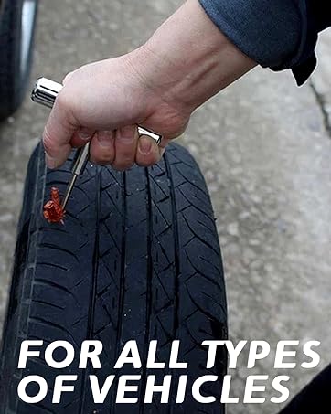 tire repair kit with plugs