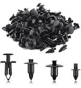 120PCS Motorcycle Fairing Plastic Clips,Plastic Rivets Retainer Clips M6/M7/M8 Replacement OEM# 0...