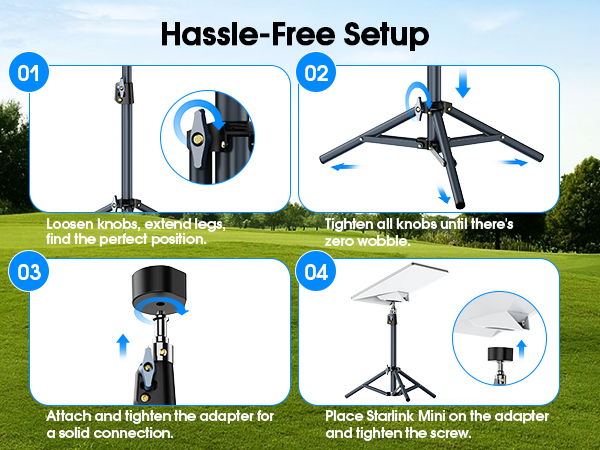 starlink mini dish tripod