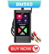 Car Battery Tester 6V 12V Load Tester, BM560 100-2000 CCA Auto Battery Tester Multimeter Alternat...
