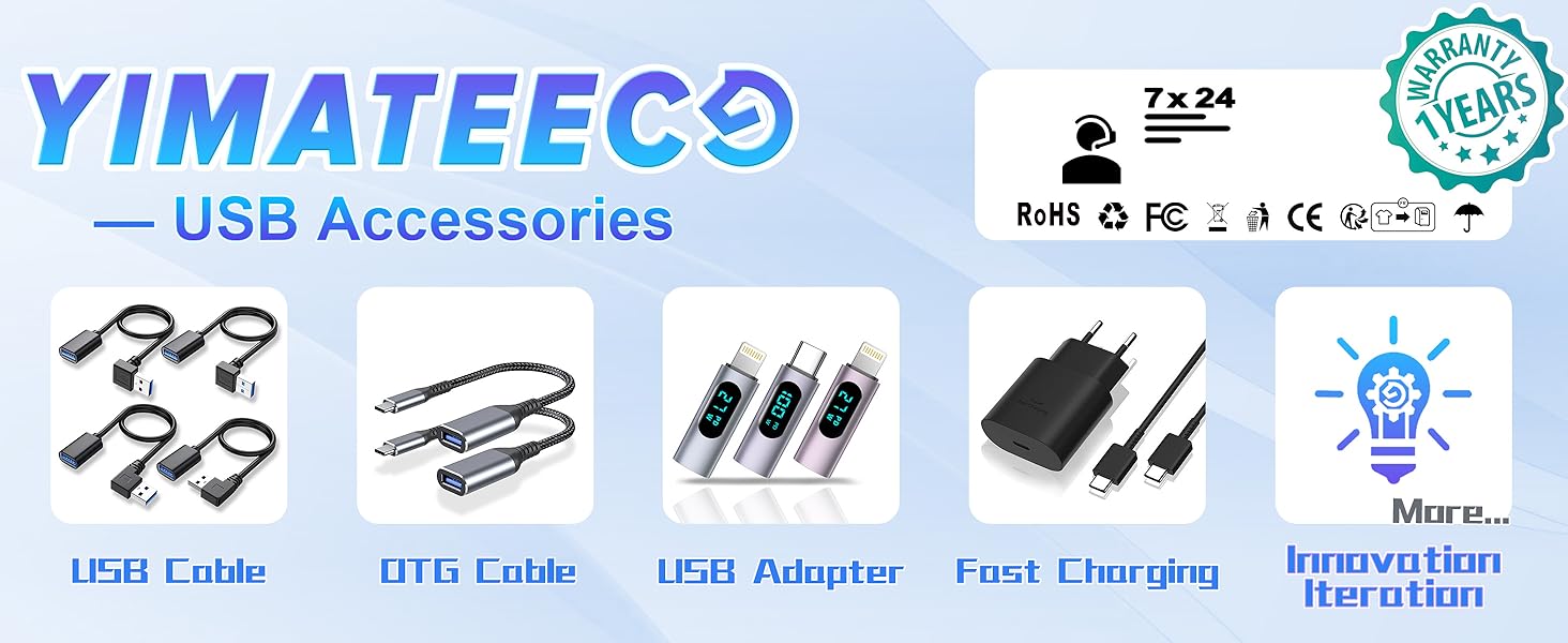 YIMATEECO USB Accessories