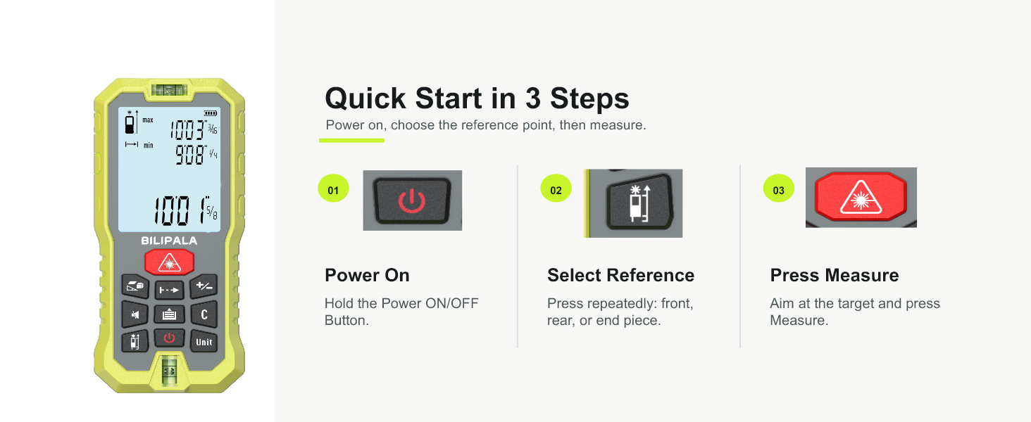 Quick Start in 3 Steps