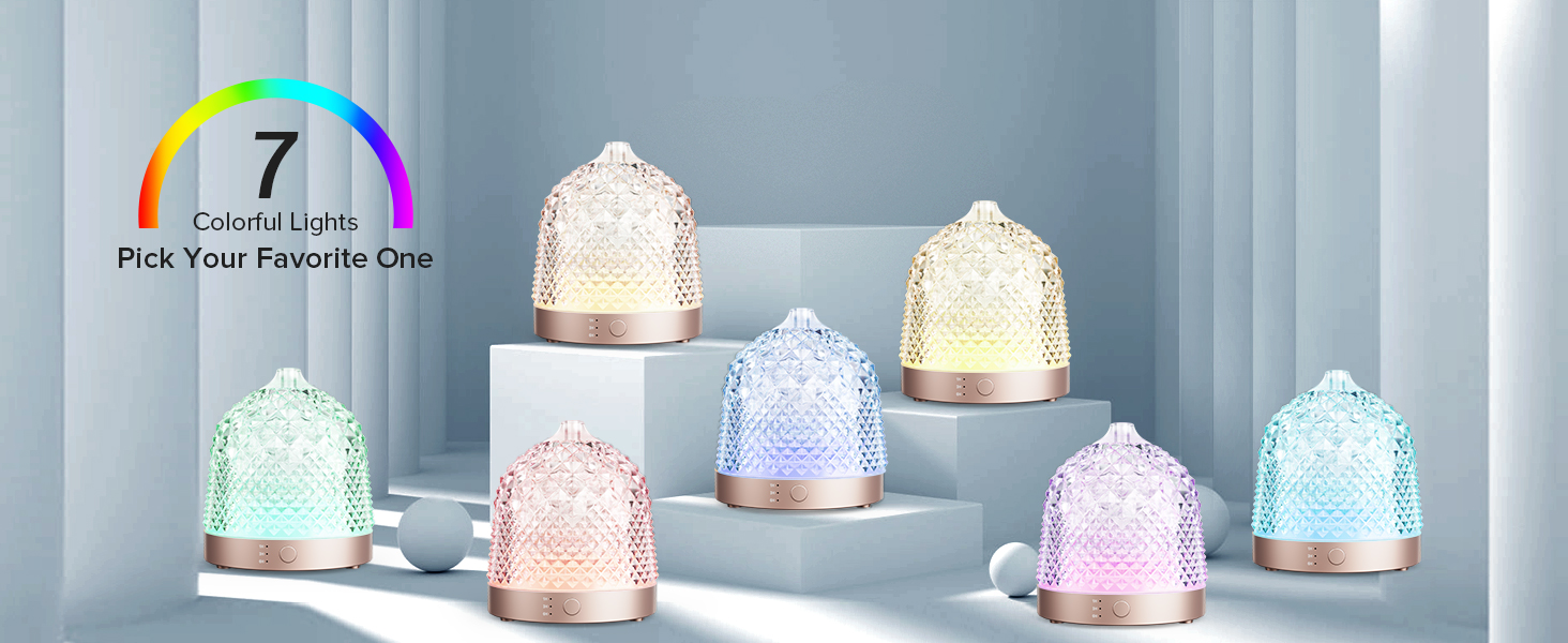 glass diffusers for essential oils