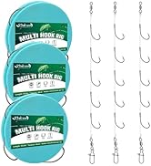 Dovesun Surf Fishing Rigs High Low Rigs Fishing Saltwater for Fluke Flounder Porgy Snapper Sea Trout