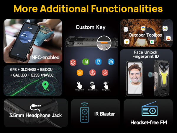 ulefone Armor 34 pro 5g rugged phone unlocked rugged smartphone unlocked waterproof phone tough