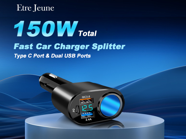 USB C Car Charger
