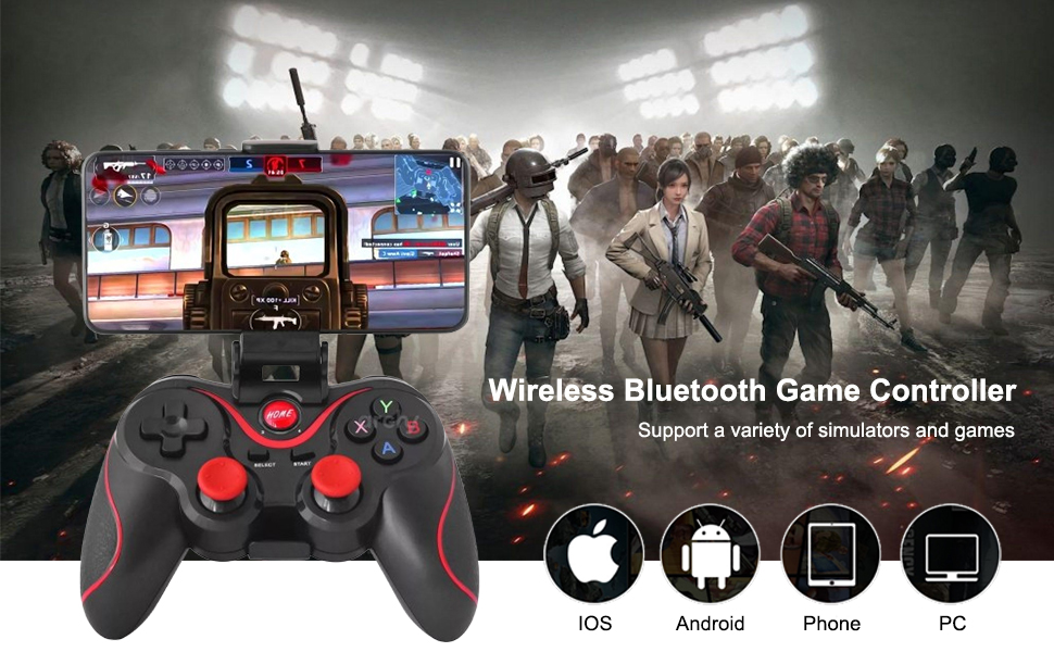 X3 Wireless Bluetooth Game Controller