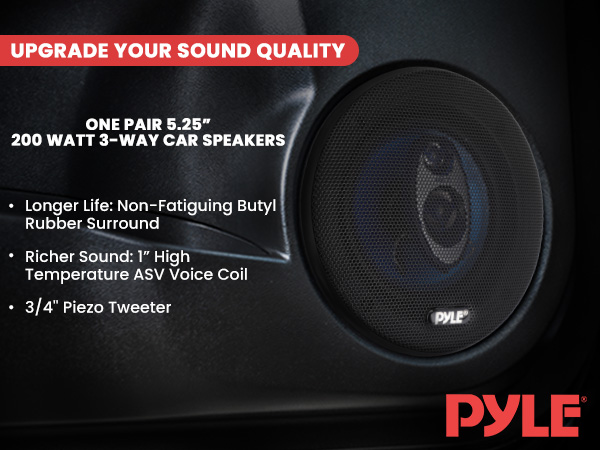 3-way Car Sound Speaker
