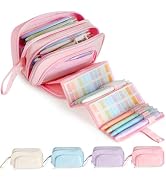 SANANT Large Capacity Pencil Case with Pull-out Structure - Multifunctional Extra Big Pencil Pouc...